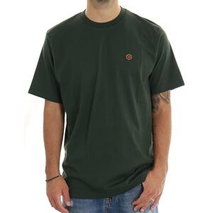 T-SHIRT SCRIPT MARRONE